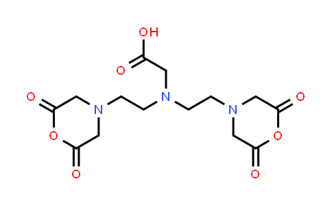 CAS No. 23911-26-4, 2-(Bis(2-(2,6-dioxomorpholino)ethyl)amino)acetic acid