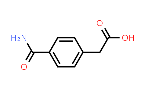 CAS No. 2393-28-4, 2-(4-Carbamoylphenyl)acetic acid