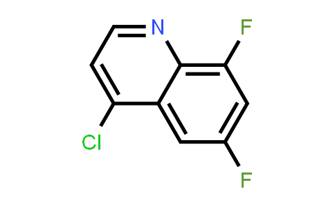 CAS No. 239463-89-9, 4-Chloro-6,8-difluoroquinoline