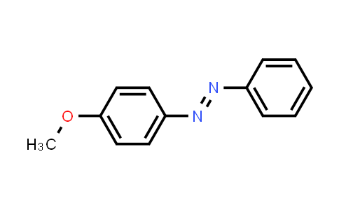 CAS No. 2396-60-3, 1-(4-Methoxyphenyl)-2-phenyldiazene