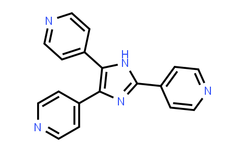CAS No. 23974-93-8, 4,4',4''-(1H-Imidazole-2,4,5-triyl)tripyridine