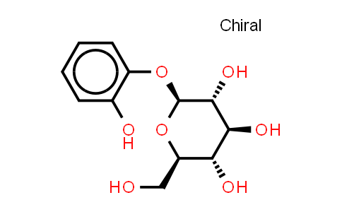 CAS No. 2400-71-7, o-Hydroxyphenyl β-D-glucoside