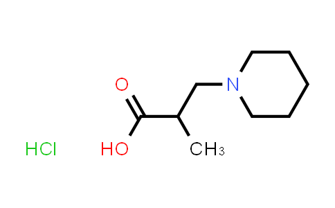CAS No. 24007-12-3, 2-Methyl-3-piperidin-1-ylpropanoic acid hydrochloride