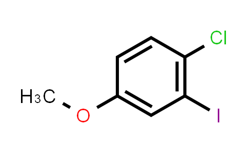 CAS No. 2401-25-4, 1-Chloro-2-iodo-4-methoxybenzene