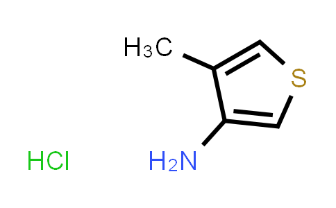 CAS No. 24030-00-0, 4-Methylthiophen-3-amine hydrochloride