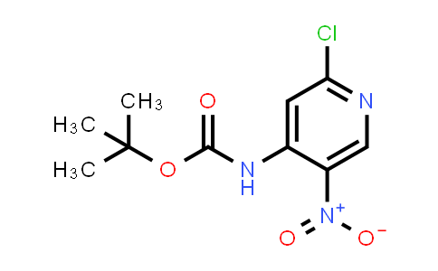 CAS No. 240815-74-1, tert-Butyl (2-chloro-5-nitropyridin-4-yl)carbamate