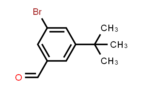 CAS No. 241155-85-1, 3-Bromo-5-(tert-butyl)benzaldehyde