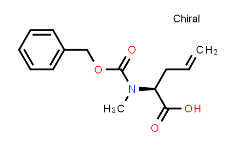CAS No. 2413065-06-0, (S)-2-(((Benzyloxy)carbonyl)(methyl)amino)pent-4-enoic acid