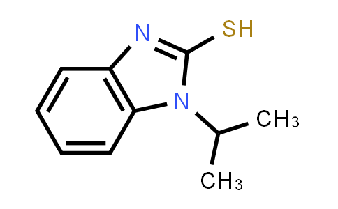 CAS No. 2416-65-1, 1-Isopropyl-1H-benzoimidazole-2-thiol