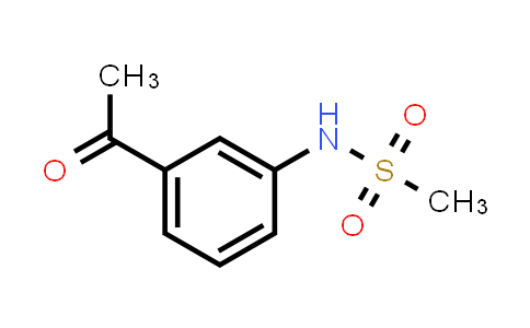 CAS No. 2417-42-7, N-(3-Acetylphenyl)methanesulfonamide