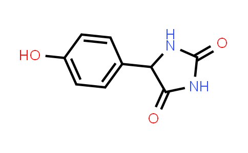 CAS No. 2420-17-9, 5-(4-Hydroxyphenyl)imidazolidine-2,4-dione