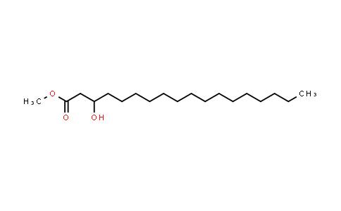 CAS No. 2420-36-2, Methyl 3-hydroxyoctadecanoate