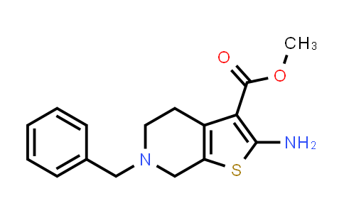 CAS No. 24237-34-1, Methyl 2-amino-6-benzyl-4,5,6,7-tetrahydrothieno[2,3-c]pyridine-3-carboxylate