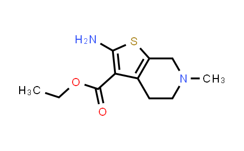 CAS No. 24237-39-6, 2-Amino-6-methyl-4,5,6,7-tetrahydro-thieno[2,3-C]pyridine-3-carboxylic acid ethyl ester
