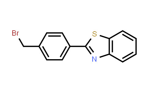 CAS No. 24239-18-7, 2-[4-(Bromomethyl)phenyl]-1,3-benzothiazole