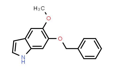 CAS No. 2426-59-7, 5-methoxy-6-phenylmethoxy-1H-indole