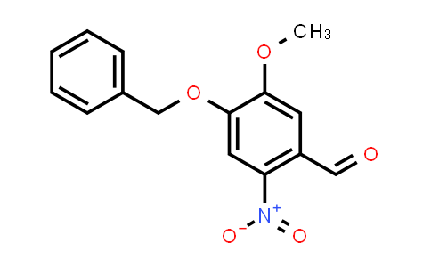 CAS No. 2426-84-8, 4-(Benzyloxy)-5-methoxy-2-nitrobenzaldehyde