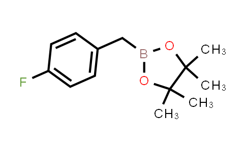 CAS No. 243145-83-7, 2-(4-Fluorobenzyl)-4,4,5,5-tetramethyl-1,3,2-dioxaborolane