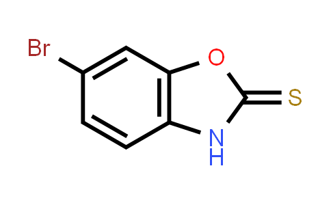 CAS No. 24316-84-5, 6-Bromobenzo[d]oxazole-2(3H)-thione