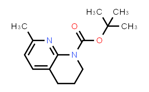 CAS No. 243641-37-4, tert-Butyl 7-methyl-3,4-dihydro-1,8-naphthyridine-1(2H)-carboxylate
