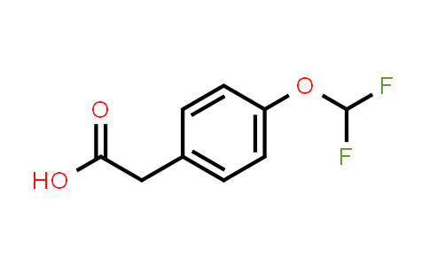 CAS No. 243659-15-6, 2-(4-(Difluoromethoxy)phenyl)acetic acid