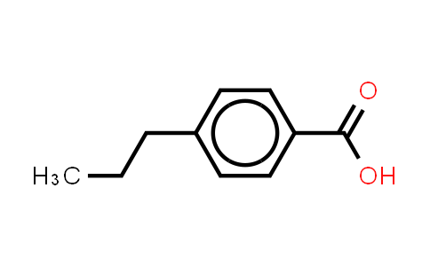 CAS No. 2438-05-3, 4-N-Propylbenzoic acid