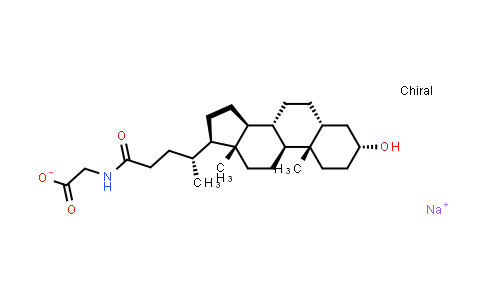 CAS No. 24404-83-9, Glycolithocholic acid (sodium)