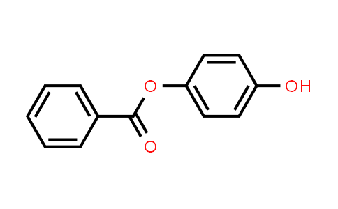 CAS No. 2444-19-1, 4-Hydroxyphenyl benzoate