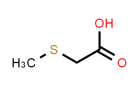 CAS No. 2444-37-3, Acetic acid, (methylthio)-