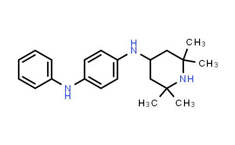 CAS No. 24459-88-9, N1-Phenyl-N4-(2,2,6,6-tetramethylpiperidin-4-yl)benzene-1,4-diamine