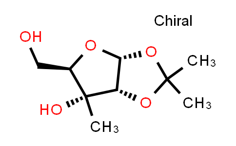 CAS No. 24467-33-2, (3aR,5R,6R,6aR)-5-(Hydroxymethyl)-2,2,6-trimethyltetrahydrofuro[2,3-d][1,3]dioxol-6-ol