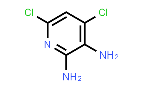 CAS No. 24484-99-9, 4,6-Dichloropyridine-2,3-diamine