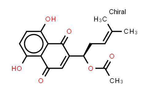 CAS No. 24502-78-1, Acetylshikonin