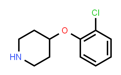 CAS No. 245057-65-2, 4-(2-Chlorophenoxy)piperidine