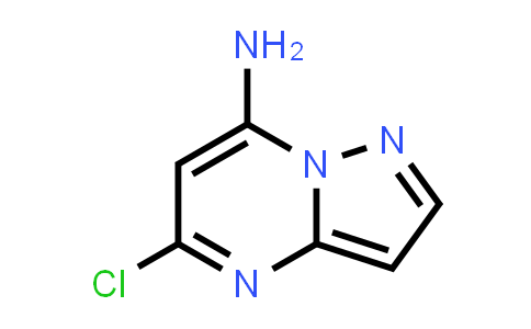 CAS No. 245095-96-9, 5-Chloropyrazolo[1,5-a]pyrimidin-7-amine
