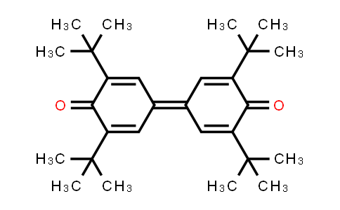 CAS No. 2455-14-3, 3,3',5,5'-Tetra-tert-butyl-[1,1'-bi(cyclohexylidene)]-2,2',5,5'-tetraene-4,4'-dione