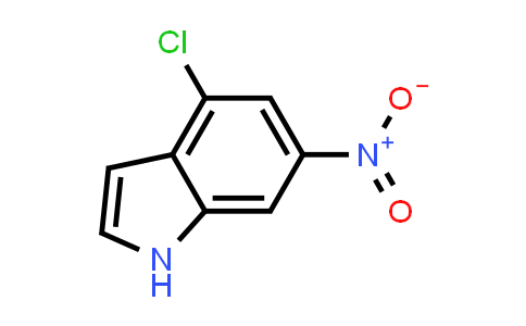 CAS No. 245524-94-1, 4-Chloro-6-nitro-1H-indole