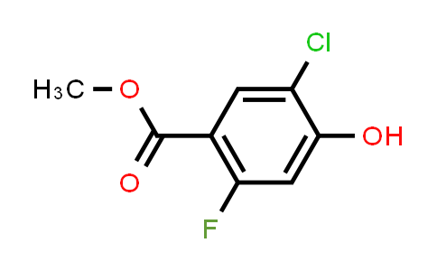 CAS No. 245743-64-0, Methyl 5-chloro-2-fluoro-4-hydroxybenzoate