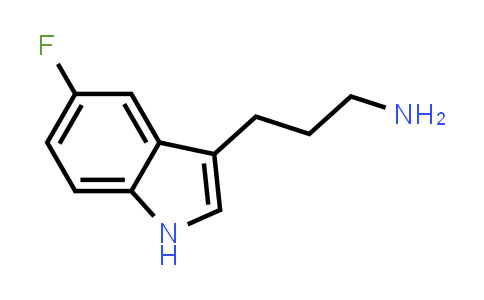 CAS No. 245762-27-0, 3-​(5-​Fluoro-​1H-​indol-​3-​yl)​propylamine