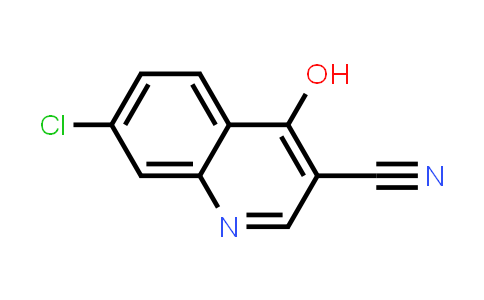 CAS No. 2458-23-3, 3-Quinolinecarbonitrile, 7-chloro-4-hydroxy-