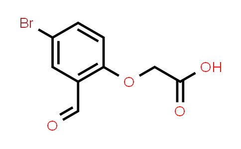 CAS No. 24589-89-7, (4-Bromo-2-formylphenoxy)acetic acid