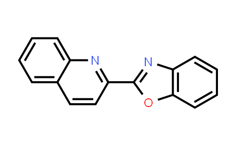 CAS No. 24613-96-5, 2-(2-Quinolyl)benzoxazole