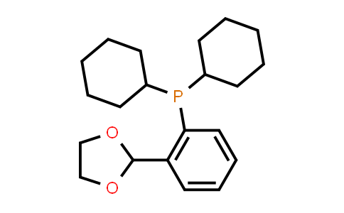 CAS No. 246158-59-8, (2-(1,3-Dioxolan-2-yl)phenyl)dicyclohexylphosphine