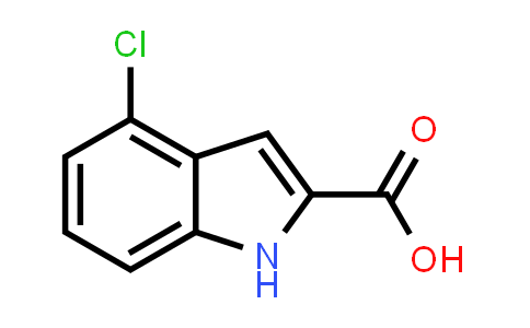 CAS No. 24621-73-6, 4-Chloro-1H-indole-2-carboxylic acid