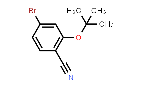 CAS No. 246219-39-6, Benzonitrile, 4-bromo-2-(1,1-dimethylethoxy)-