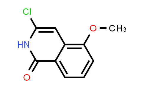 CAS No. 24634-02-4, 3-Chloro-5-methoxy-1,2-dihydroisoquinolin-1-one