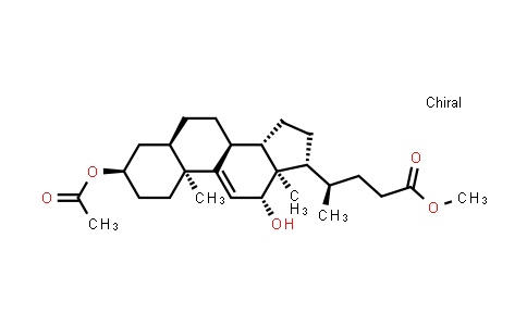 CAS No. 24637-47-6, (R)-Methyl 4-((3R,5R,8S,10S,12R,13R,14S,17R)-3-acetoxy-12-hydroxy-10,13-dimethyl-2,3,4,5,6,7,8,10,12,13,14,15,16,17-tetradecahydro-1H-cyclopenta[a]phenanthren-17-yl)pentanoate