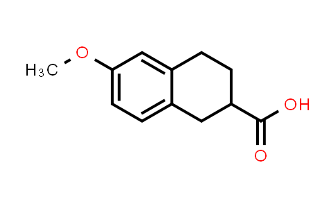 CAS No. 2471-69-4, 6-Methoxy-1,2,3,4-tetrahydronaphthalene-2-carboxylic acid