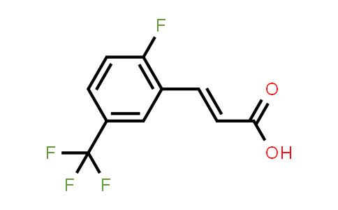 CAS No. 247113-91-3, 3-(2-Fluoro-5-(trifluoromethyl)phenyl)acrylic acid