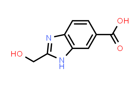 CAS No. 247128-20-7, 2-(Hydroxymethyl)-1H-benzo[d]imidazole-6-carboxylic acid
